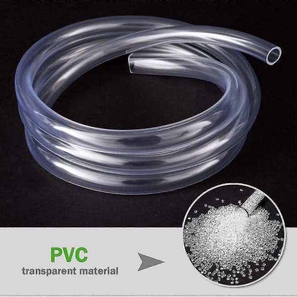 Gennemsigtig trykslange 3 meter, 1012 mm fleksibel rør PVC-slange-CE db
