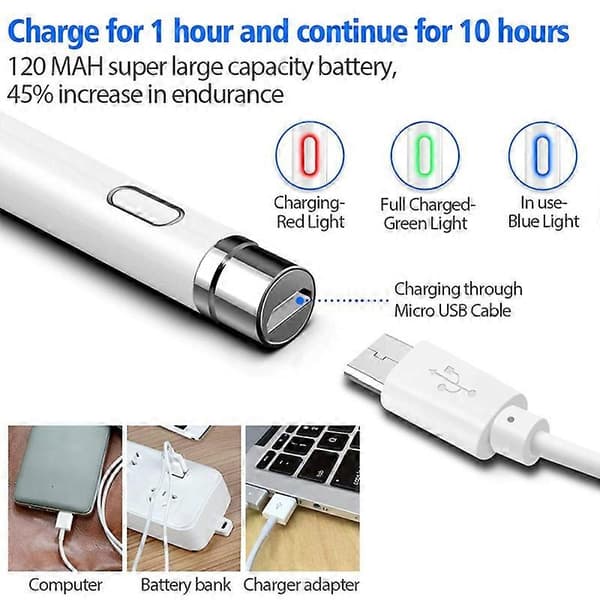 til iPad Pro 11 12.9 10.5 9.7 2018 2017 Touch Pen Smart Pen til Mini 5 4 Air 1 2 3 Tablet