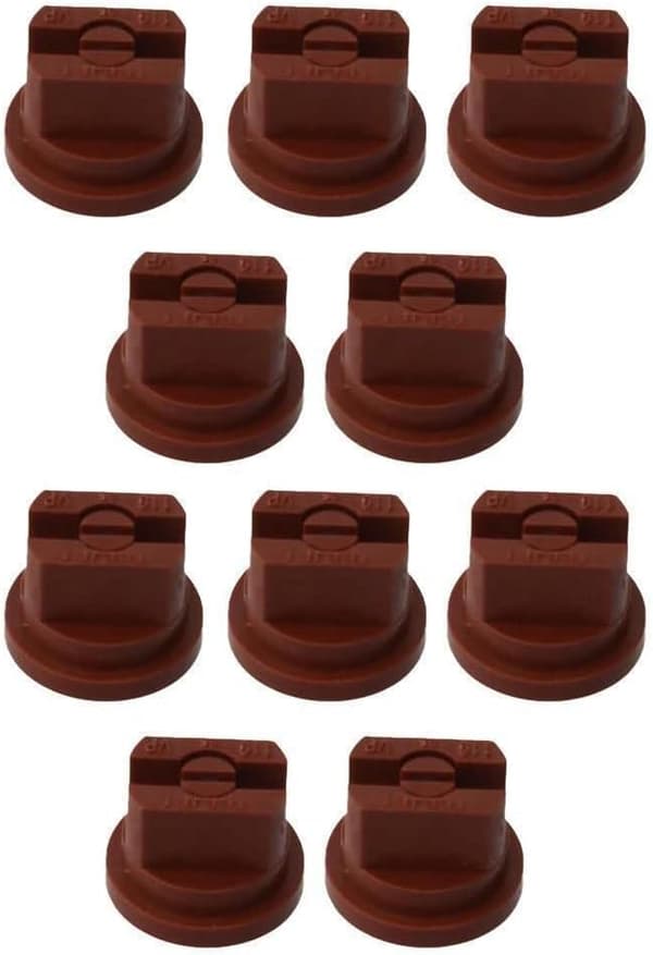 (Brun) 10-pack Spraymunstycken för Rygg-/Stångspruta