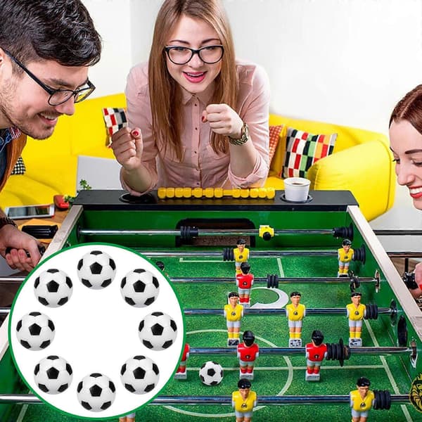 legetøj til drenge Bordfodbold 6 Dele Bordfodboldbolde 32mm Mini Fodbolde Erstatning Til Bordfodboldspil Tilbehør