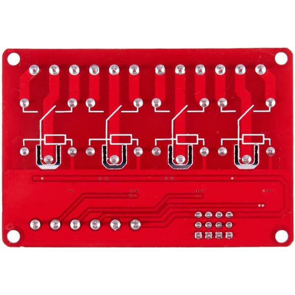 5V Høy/Lav Nivå med Trigger-Isolator 4 Kanal Relé Modul