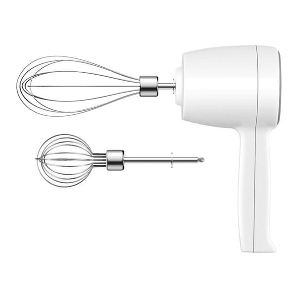 Genopladelig trådløs elpisker med USB, 5 hastigheder 304 rustfrit stål