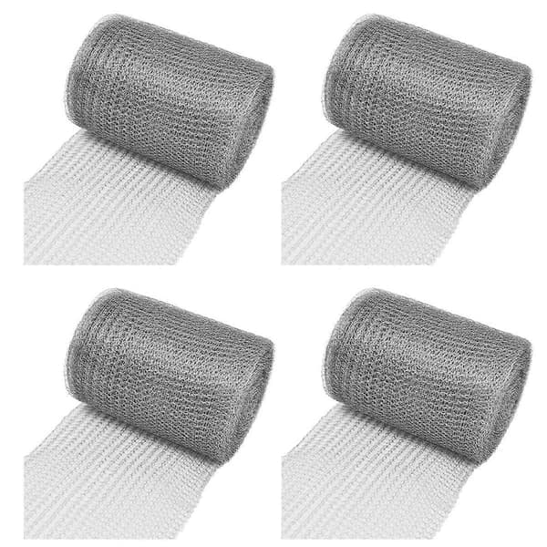 4X Trådnet Rustfrit Stål 12,7 cm x 6 M Trådnet Finmasket Rustfrit Stålnet Tæt Net til