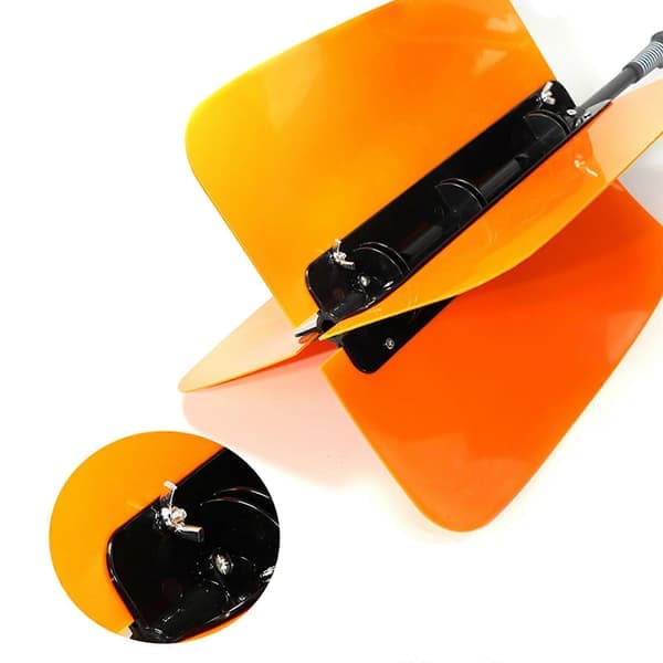 Golf Swing Fan, Golf Swing Training Aid with Non-Slip Grip, Golf Propeller Fan Trainer Swing Wind Power Training Tool Orange