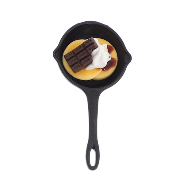 Mansikan lisävarusteet Miniatyyriruoka-koriste Miniatyyriruokamalli Miniatyyriruokaleikki Miniature Food Ornamen Chocolate 4.5X2.5X1CM
