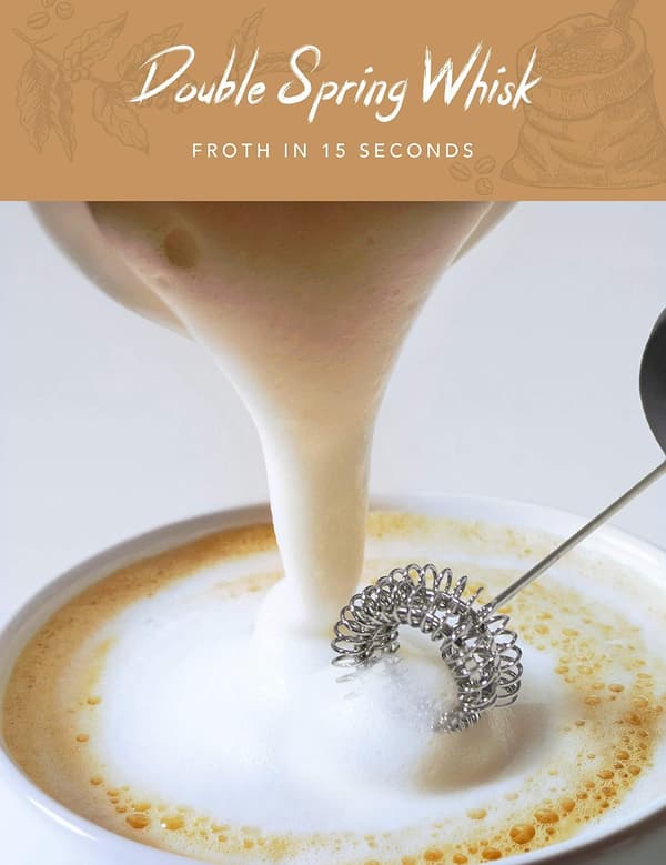 Mælkeskummer Håndholdt Piskeris Kaffeskummer Kaffetilbehør Mælkeskummer Æggepisker