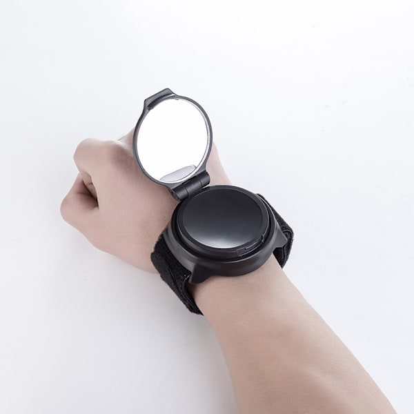 Sykkel Bakspeil, Roterbar Justerbar Terrengsykkel Veisykkel Sykkel Armbånd Bakspeil, Sikker Bakspeil