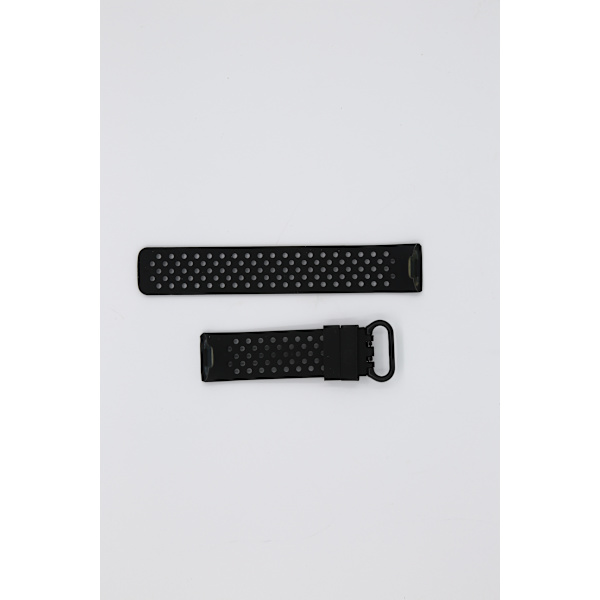 Fitbit Charge 3/4 armbånd silikone Sort (L)