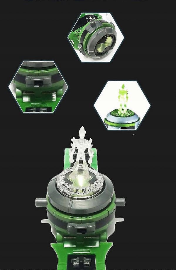 Ben 10 Omnitrix Alien Projektor Romklokke