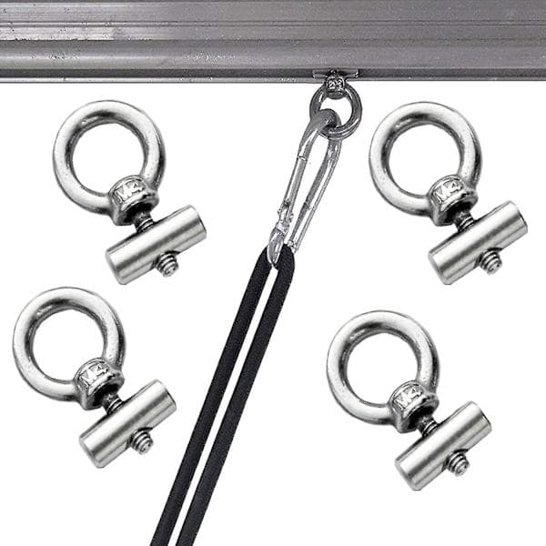 4 stk markiselås 6 mm for campingvogn bobil campingtelt utstyr markisetilbehør, 304 rustfritt stål
