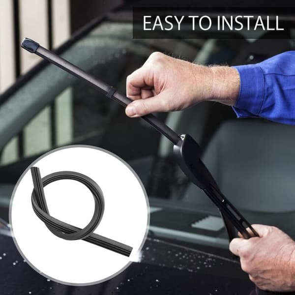 st Rubber Replacement Wiper Blade, 800mm Universal Windshield Wiper Blade, Replacement Rubber