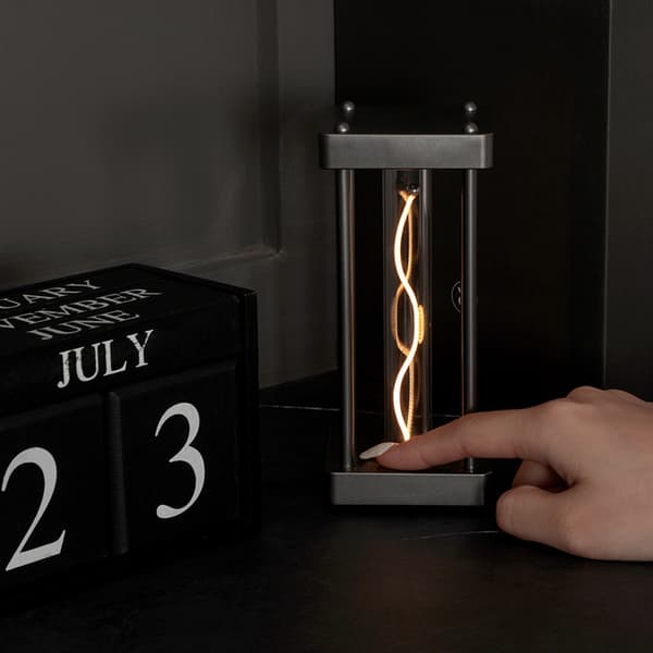 Quantum Line Square Night Light | Soft LED Mood Lamp | Minimalist Bedside Lamp
