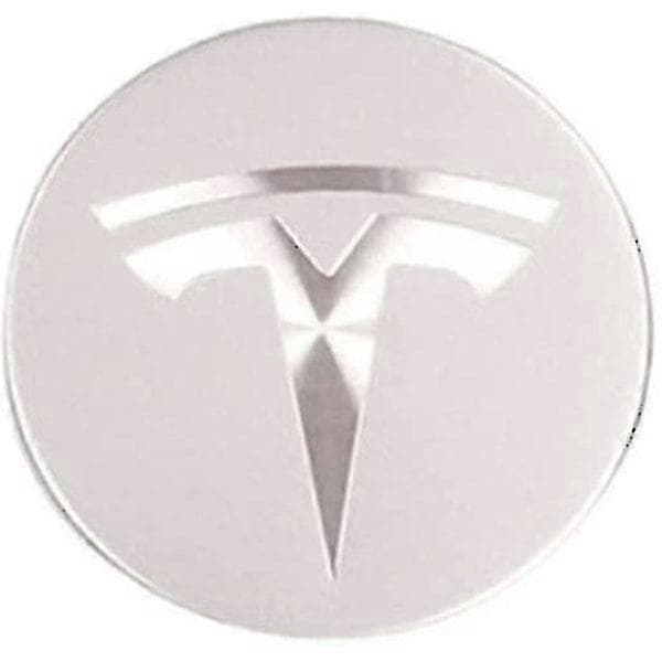 Tesla Model3/x/s/y Navkåpa Modifieringstillbehör Silver