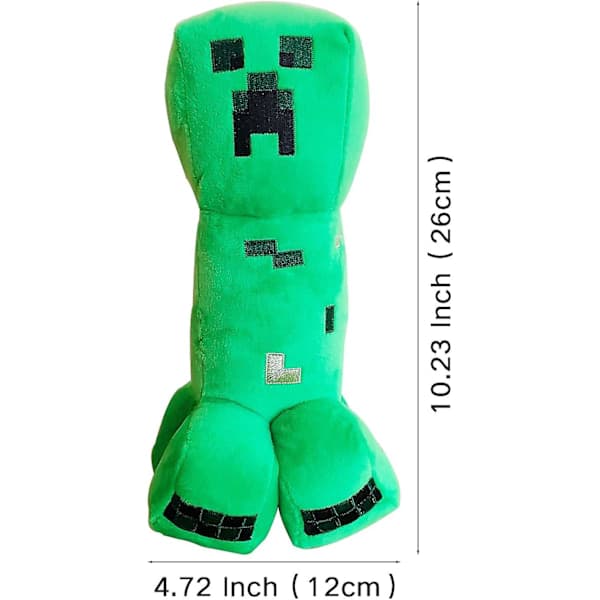 2 stk Creeper og Enderman - Plysjleker