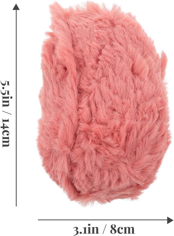 Polyester hæklegarn tykt DIY strikkegarn håndlavet hækletilbehør husholdningsprojekter