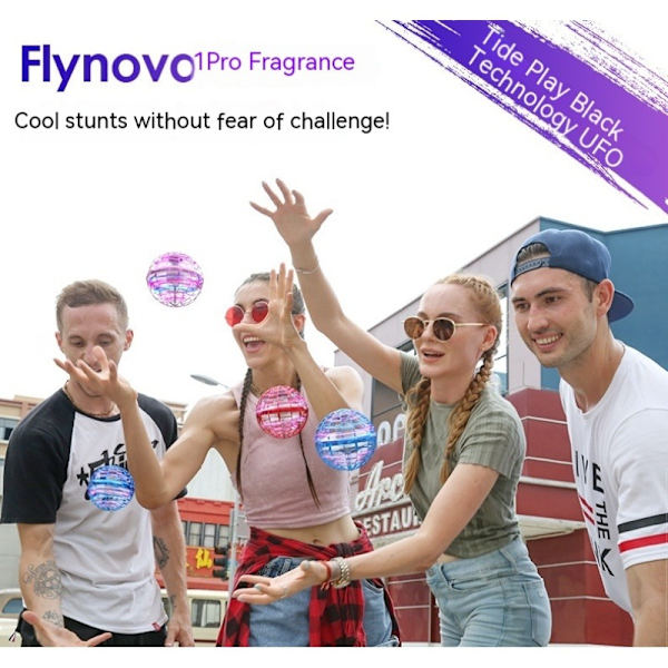 Lentävä Orb-pallolelu Galaxy Ball, Cosmic Globe Boomerang Hover Ball, Käsikäyttöinen Drone-pallo, Lasten lelut pojille 7 8 9 10 11 12 pojille tytöille 1 pcs Pink