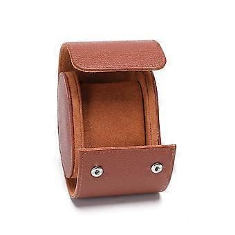 1/2/3Bit Klockbox Dammtät Klockförvaringslåda Mekanisk Klockförpackningslåda Samlingsgåva för Bröllopsfödelsedagspresent brun brown 1 brown 1