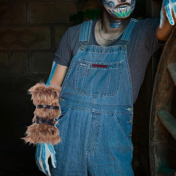 Cosplay Tilbehør Viking Middelalder med Bindestropper Benvarmere Polyesterfiber Kunstpels 2 Par til Mænd og Kvinder Egnet Kaffe