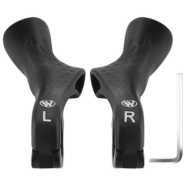 1 Pair Of Replaceable Bike Rest Handlebar Bike Handlebar Grips Cycle Handlebar Grip For GiftBlack10x