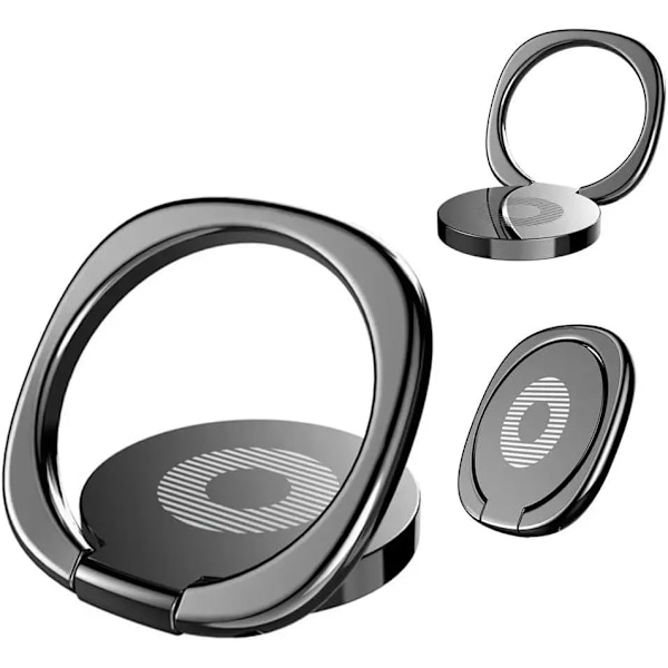 Mobil Ringhållare 360° Roterande Fingergrepp Ringstativ för Alla Android Mobiltelefoner Surfplattor iPhone