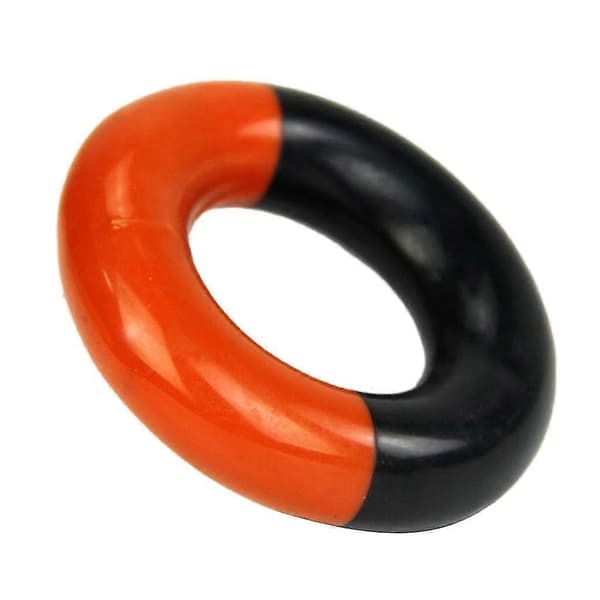 Golfkølle Vægt Swing Ring Opvarmning Donut Ring Træningshjælp Sort