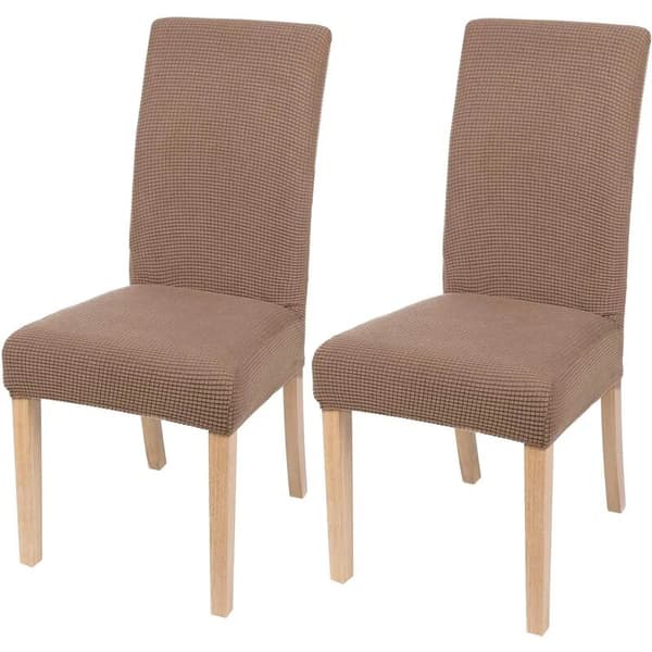 Moderne stretch stoltrekk elastisk avtagbart vaskbart spisestol gyngestol bryllupskontor bankettfest dekorasjon A-Camel