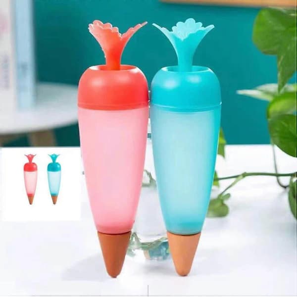 Självbevattnande Växtpinnar (blå, röd, 4-pack)