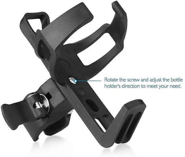 2-pack Bicycle Bottle Holder Without Screws, Universal Bicycle Cup Holder, 360 Degree Rotating Bicycle Bottle Holder, Bicycle Stroller Walker Bottle Holder db