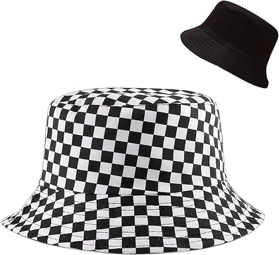 Reversibel bøttehatt Fiske solhatt for kvinner jenter，Ch