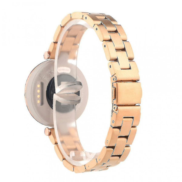 Justerbar armbånd i roségull for Garmin Lily