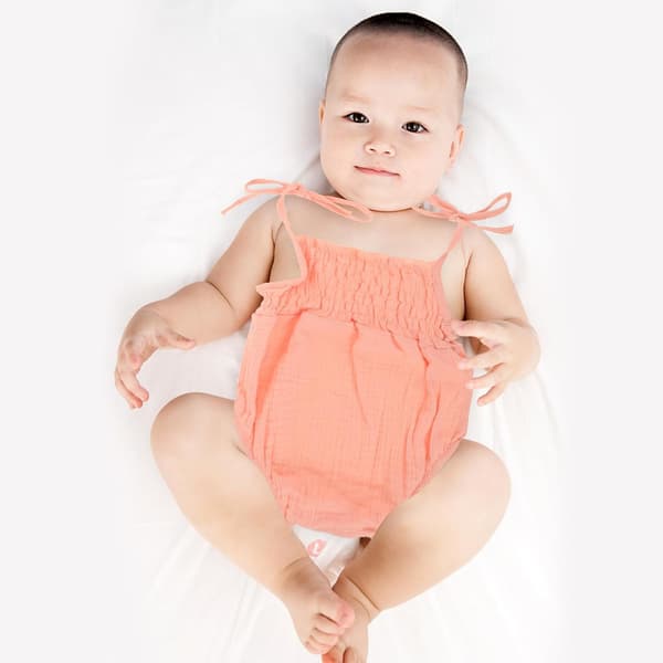 Bomull Lin Romper med Justerbare Stropper for Sommeren