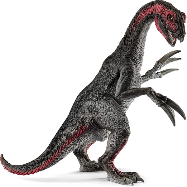 Therizinosaurus-dinosaurushahmo, monivärinen