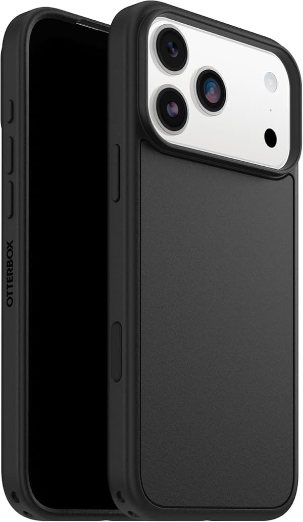 wxsp iPhone 17 Pro Max Symmetry Series -kuori - Musta Musta