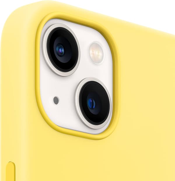 Citronzest – (iPhone 13:lle) Applen silikonikuori MagSafella