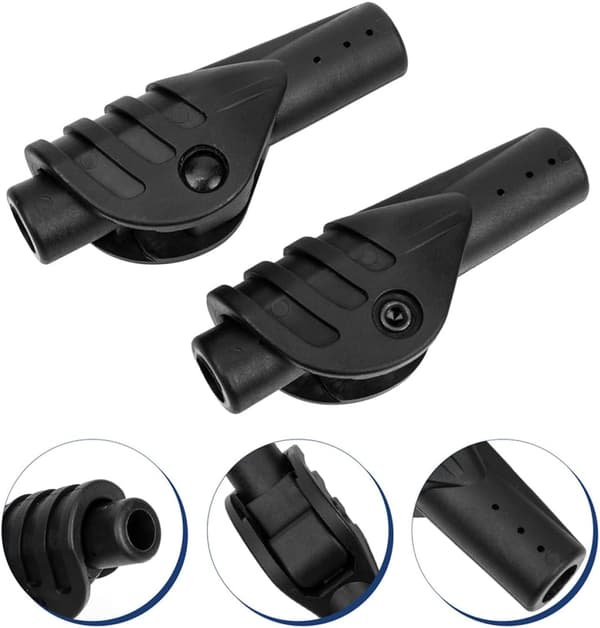 2st 11 mm tältstångsförbindelser för campingtältstöd DIY vikbara delar