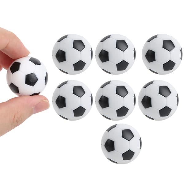 8 stk. Mini Bordfodbolde 32 mm Børn Bordfodbold Spillemaskine Tilbehør [GKS]