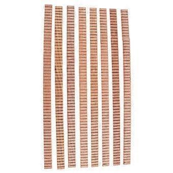8 stk/parti Akustisk Gitar Kantlist Gitar Purfling Strips Massivt Tre Gitar Loop DIY Purfling Strips Tre Gitarbinding