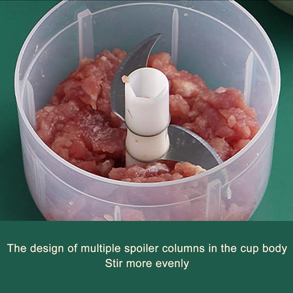 Vegetable Press and Chopper, Electric Garlic Chopper, 250ml Garlic and Onion Mincer, USB Rechargeable Powerful Vegetable Chopper.