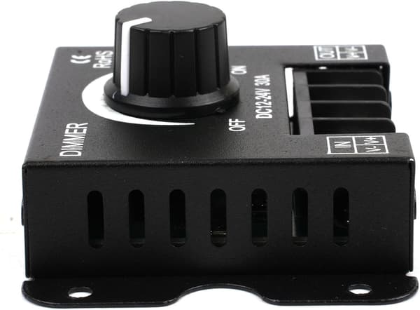 Konstantströmpärlor 30A spänningsregulator för LED justerbar styrenhet enfärgad belysning,