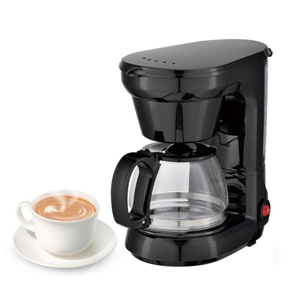 Fuldautomatisk bønne til kop kaffemaskine Amerikansk lille temaskine i rustfrit stål, 650 W, 750 ml Espresso A Cappuccino Co