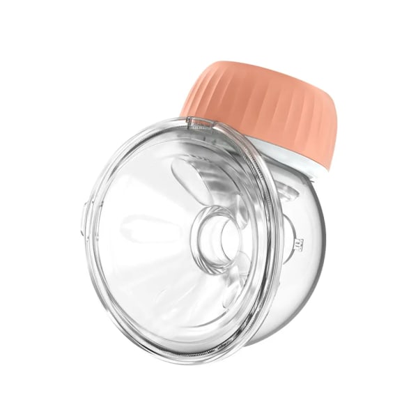 Hands Free -rintapumppu, puettava rintapumppu silikonihierontaterälehtitoiminnolla, kannettava sähköinen rintapumppu 1 pakkaus - vaaleanpunainen