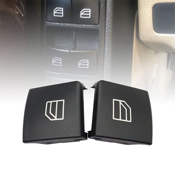 4X Hovedvindusbryter Knappdeksel for C-klasse W204 S204 W212 W246 W166 W463 E E200 E220 E250