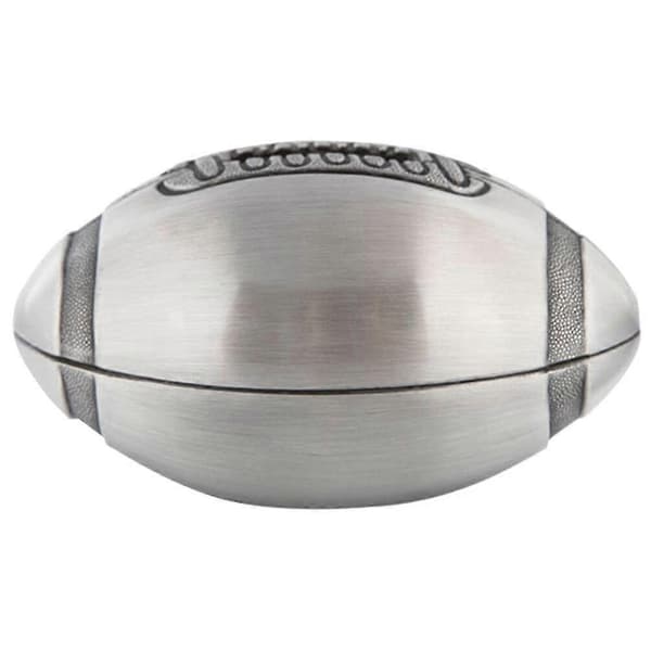 Money Saving Box Desktop Coin Container Rugby Shape Compact Piggy Bank