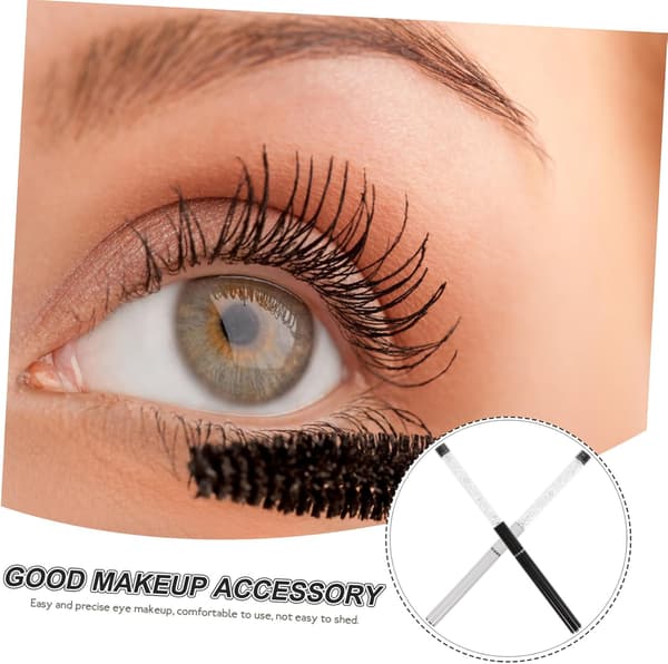 2 pcs Eyelash Brush Mascara Brush Eyelash Applicator Tool for Makeup Lash Application for Eye Makeup