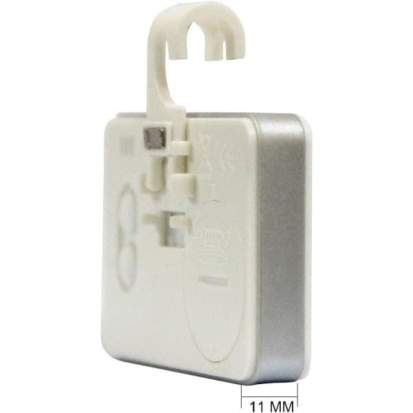 Kylskåpstermometer, 2-pack LCD Digital Kyl-Frysskåpstermometer med Hängkrok och Infällbart Ställ