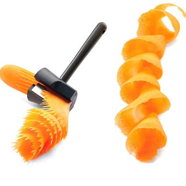 Morotsrullar Peeler Spiral Slicers Grönsaksrullar Blomma