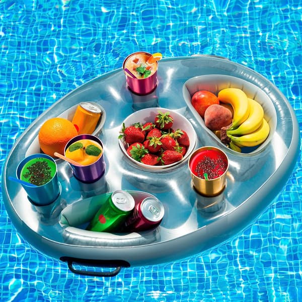 Drikke Floaties Pool Flydende Drikkeholder 70x50 cm Pooltilbehør Pool Drikkeflåder