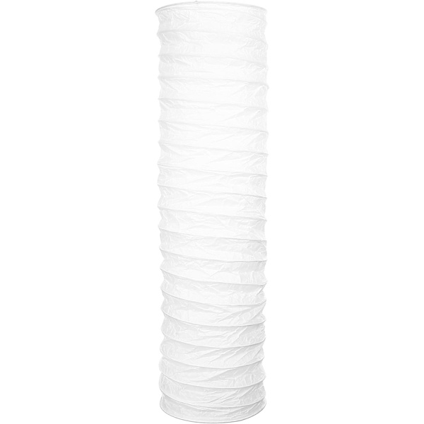 Papir Gulvlampe Skærm Nordisk Stil Foldbar Papir Lampe Dækning Moderne Gulvlys Pære Bur Beskyttelse Til Stue Soveværelse Elfenben 100x20cm Ivory 100x20cm
