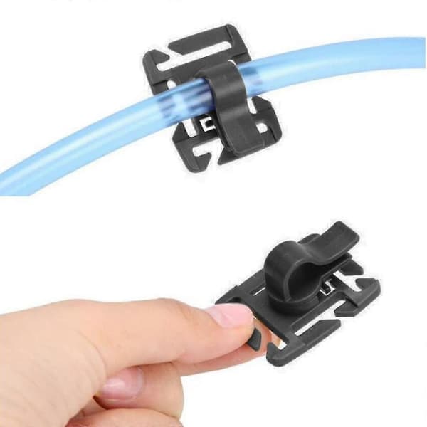 2x Vandrørclips Slangeklemme Rotationsklemme til Vævbånd Hydreringsblære {DB}