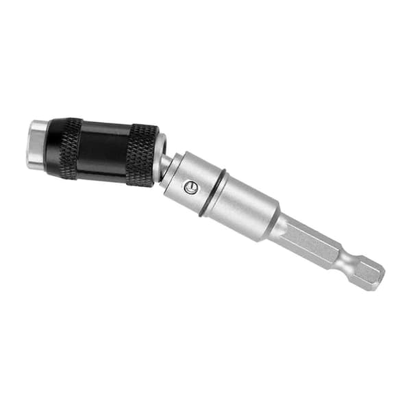 Magnetic Screw Drill Tip Quick Release Hex Screwdriver Silver